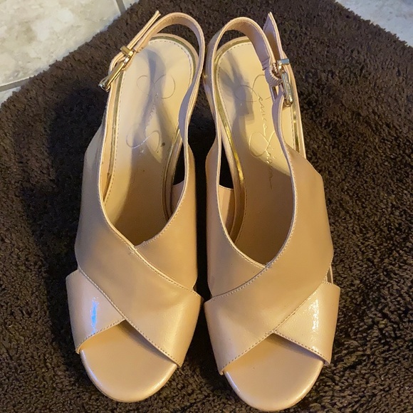 Jessica Simpson Platform Wedge Heels - Picture 6 of 6